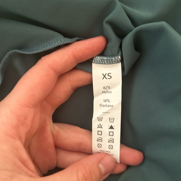 Sports dress with built in bra women’s size XS teal green blue - Picture 6 of 8